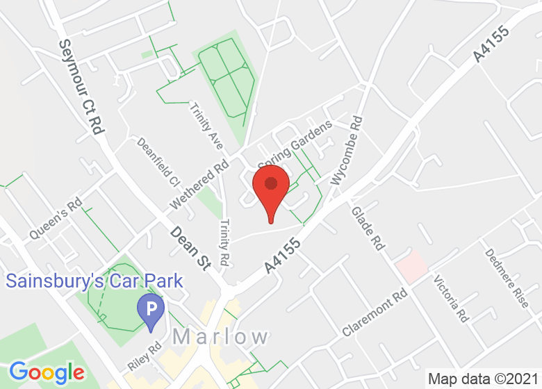 Map showing location of Wrightlands