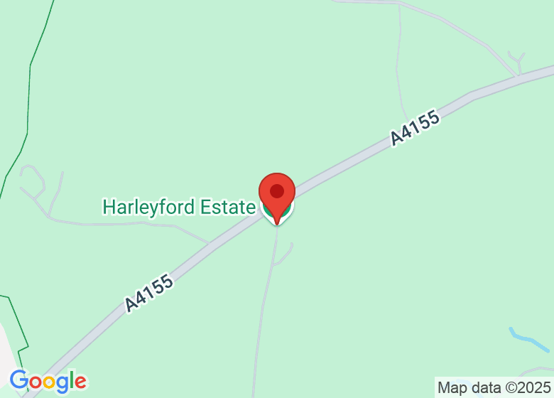 Map showing location of Harleyford Estate