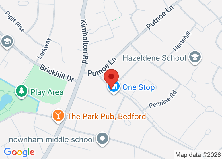 Map showing location of Peacethruyoga
