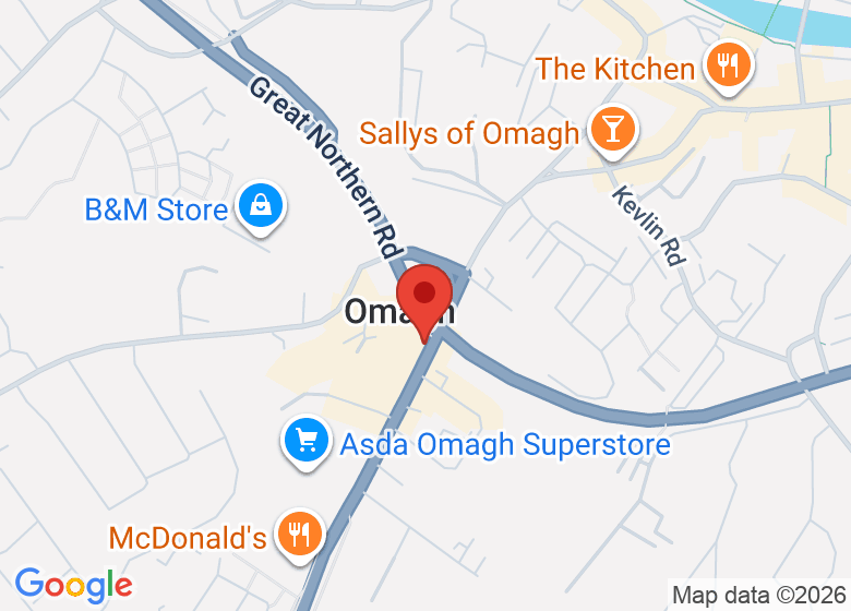 Map showing location of The Coach Inn