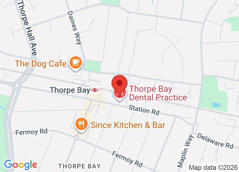 Map showing location of The Bay Wellbeing Sanctuary Ltd