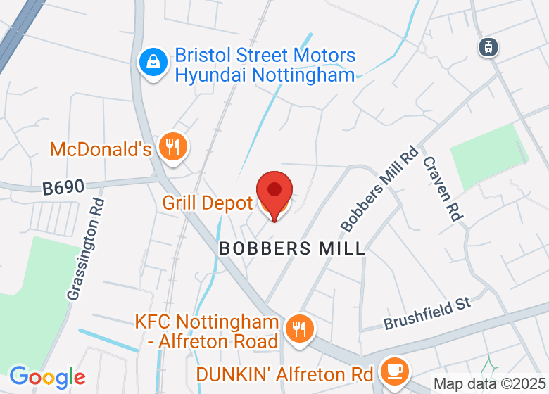 Map showing location of Expressive Arts Academy 