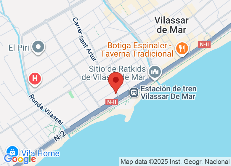 Map showing location of Poc a Poc Cerámica 
