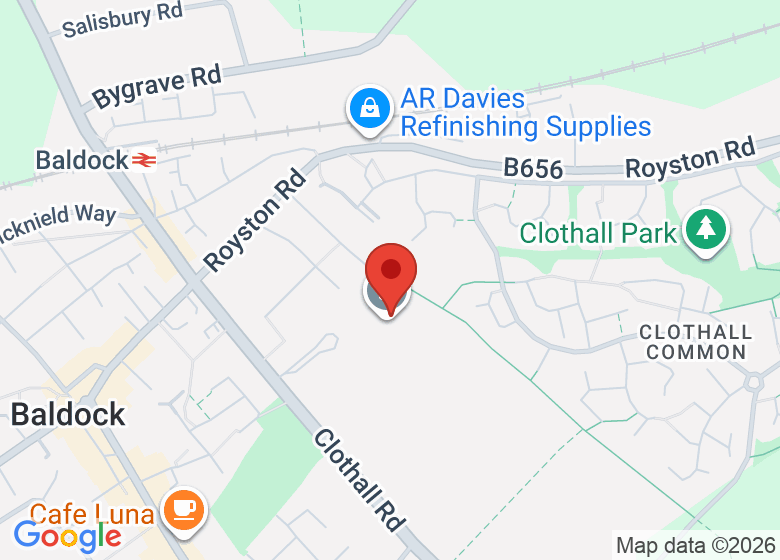 Map showing location of Hartsfield Junior Mixed & Infant School