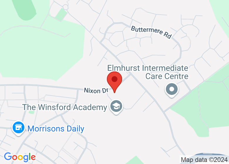 Map showing location of New Images Youth and Community Centre