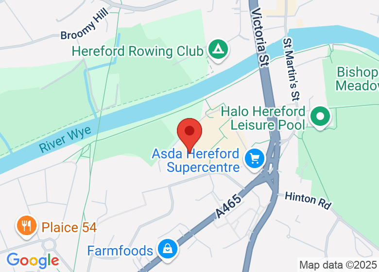 Map showing location of The Kindle Centre