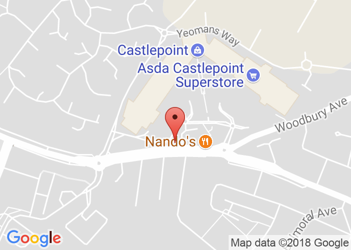 Map showing event location