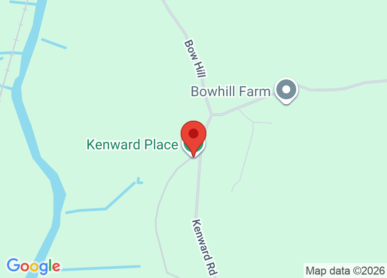 Map showing location of Kenward Place
