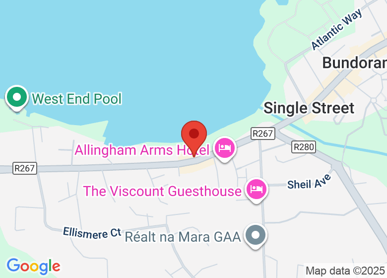 Map showing location of Buoys & Gulls