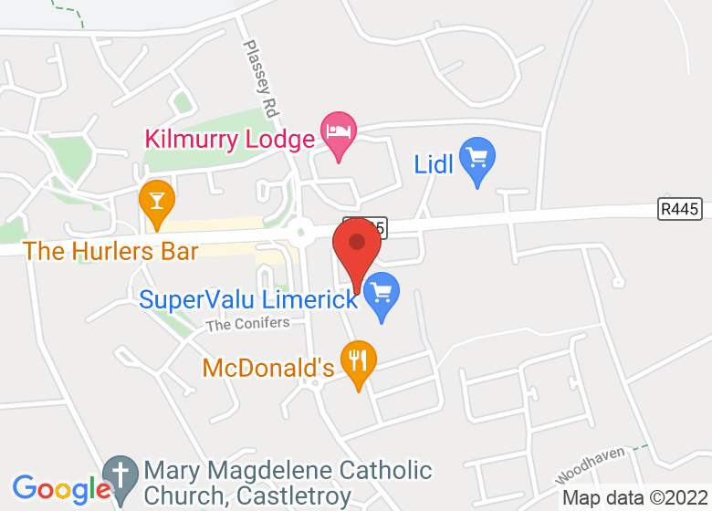 Map showing location of The Dance Academy