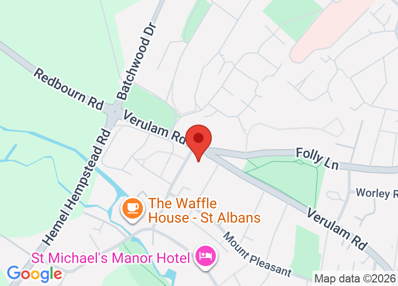 Map showing location of unit 2, 181a Verulam Road
