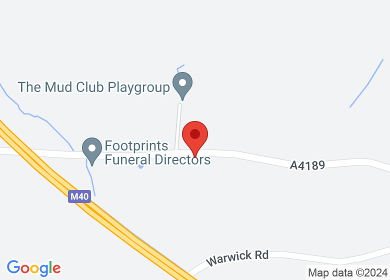Map showing location of Warboro Farm