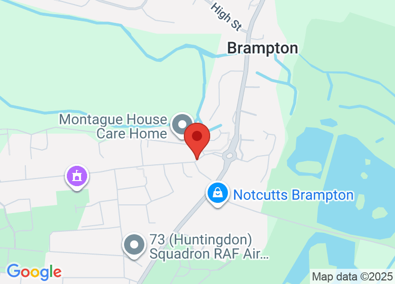 Map showing event location