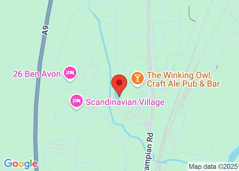 Map showing location of Tiso Aviemore Outdoor Experience