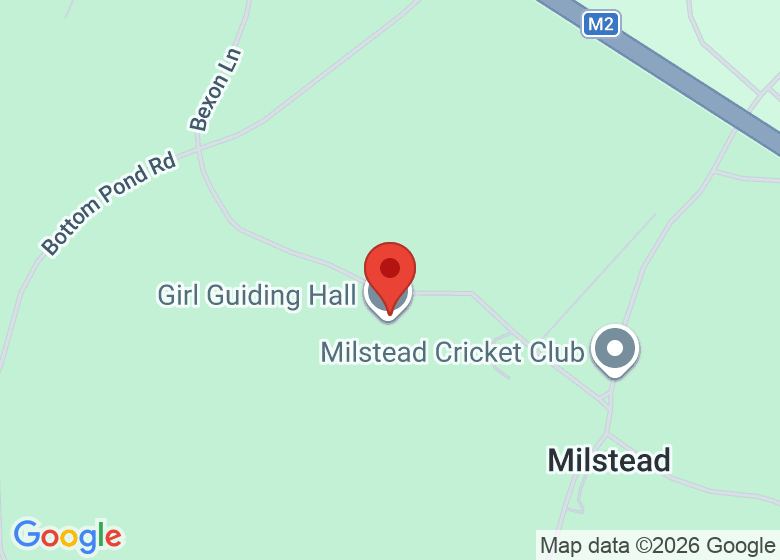 Map showing location of Hornhill Guide Activity Centre