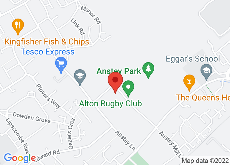 Map showing location of 8th Alton Scouts