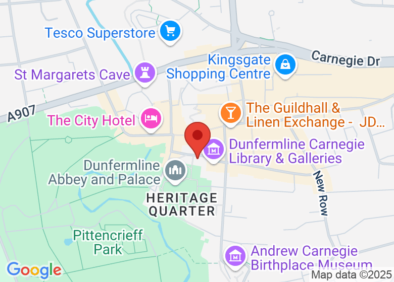 Map showing location of Abbot House
