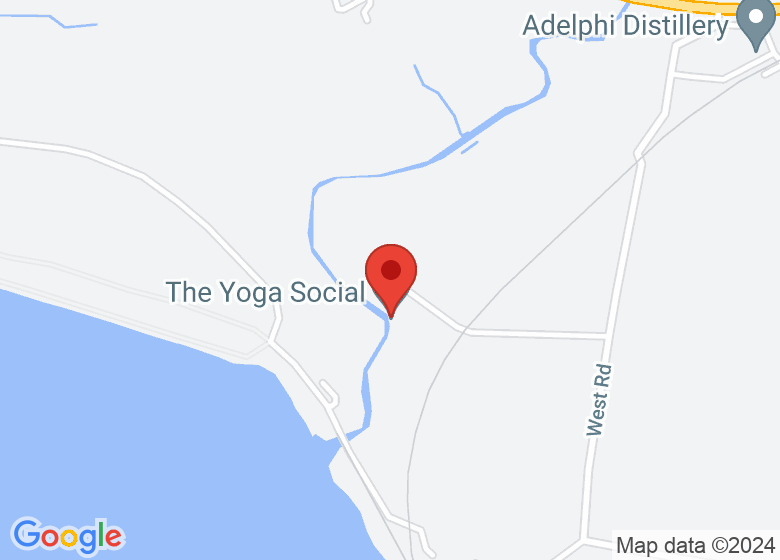 Map showing location of The Yoga Social