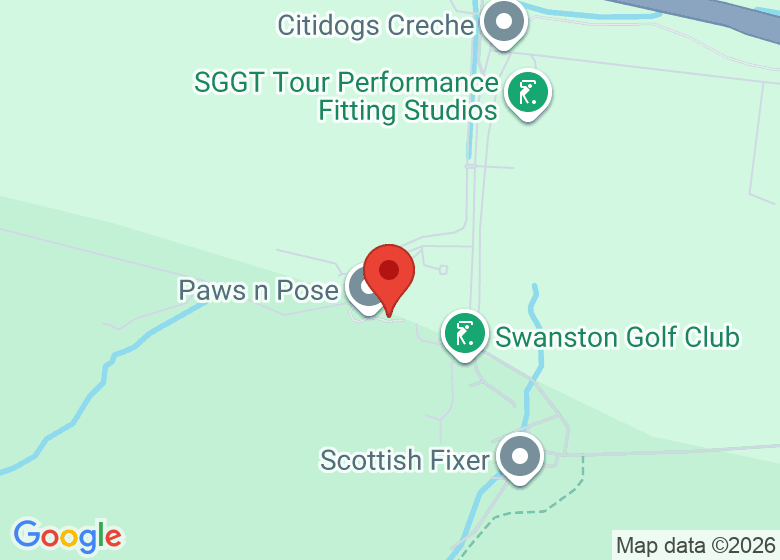 Map showing location of The Wellness Barn Edinburgh