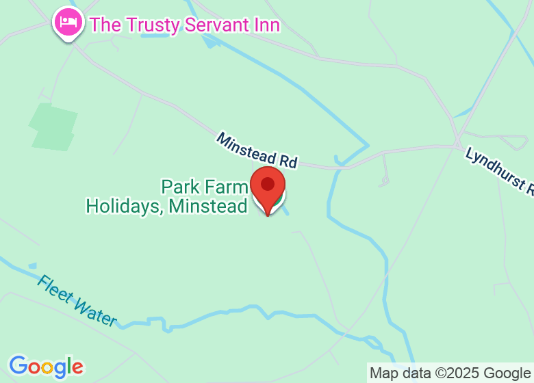 Map showing location of The Studio In the Forest