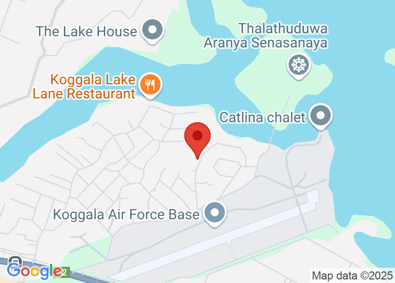 Map showing location of Shermila Batik Factory & Showroom