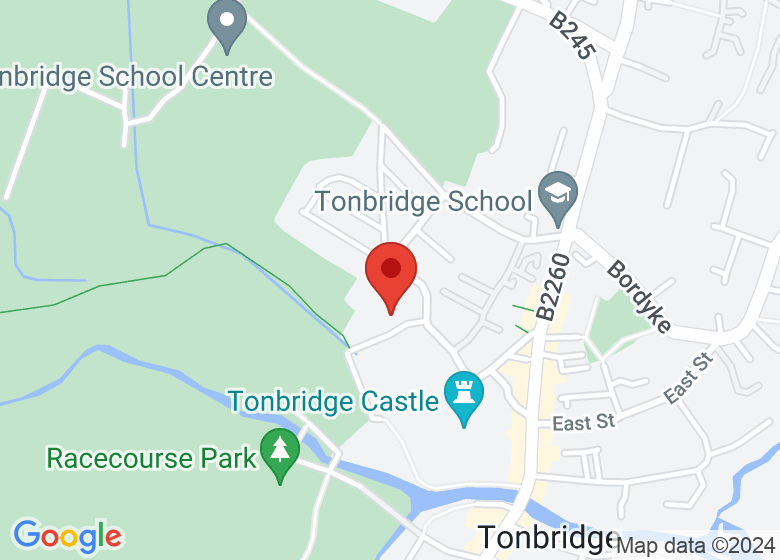 Map showing location of Slade Primary School