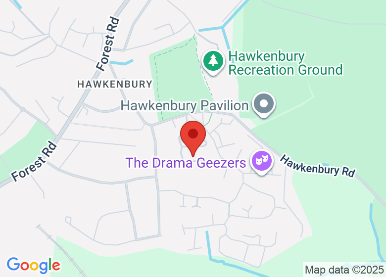 Map showing location of St Peter's Church of England Primary School