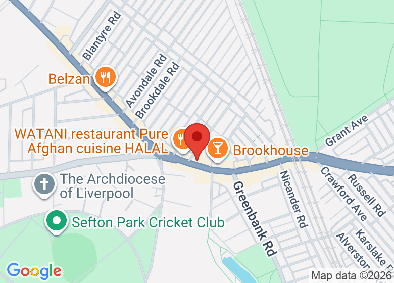 Map showing location of Handyman Pub