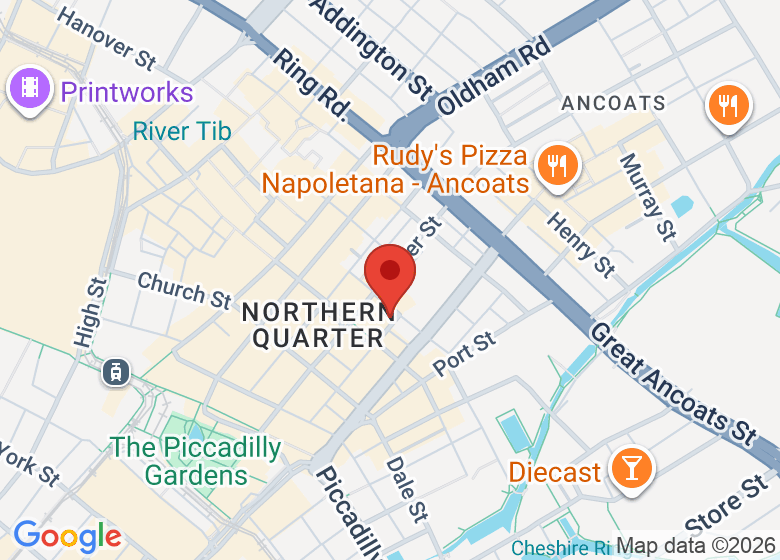 Map showing location of Studio Bee, Dance, Art & Photography