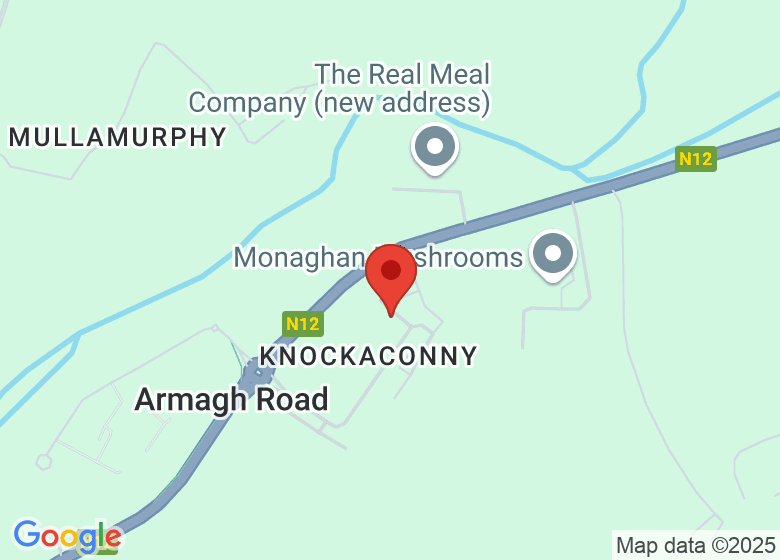 Map showing location of Monaghan Education Centre