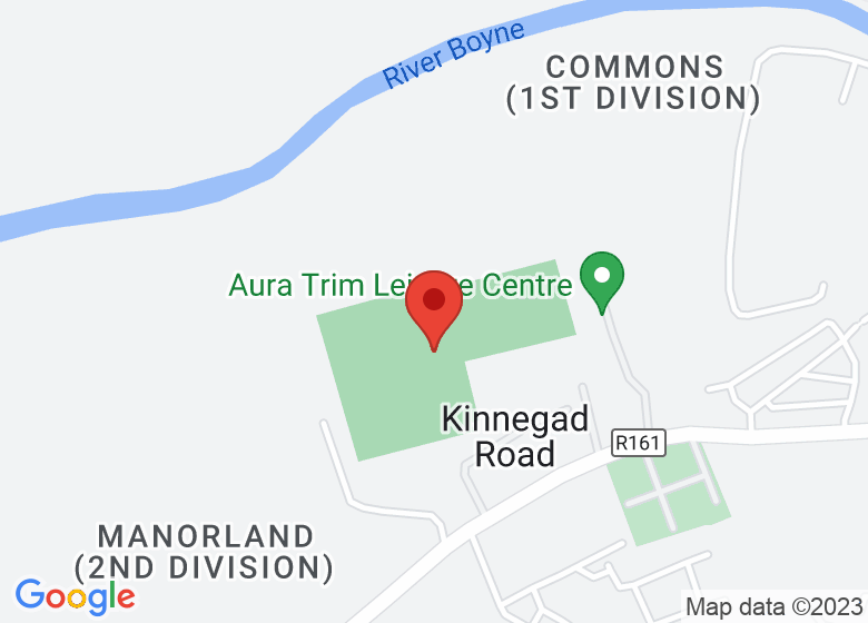 Map showing location of Trim GAA