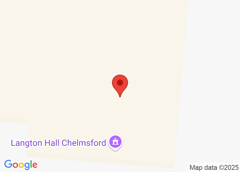 Map showing location of Langton Hall Chelmsford