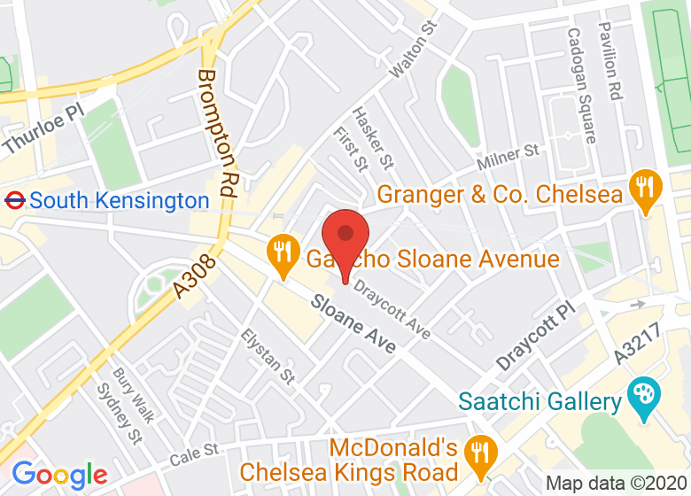 Map showing location of Marlborough Primary School