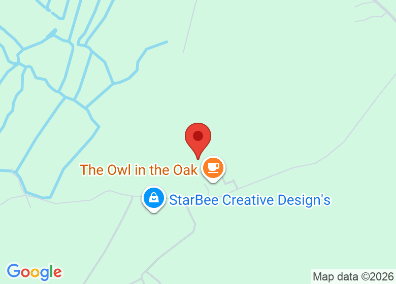 Map showing location of The Orchard Retreat