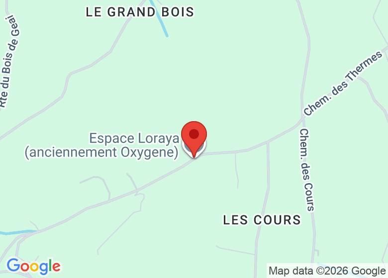 Carte montrant l'emplacement de Loraya