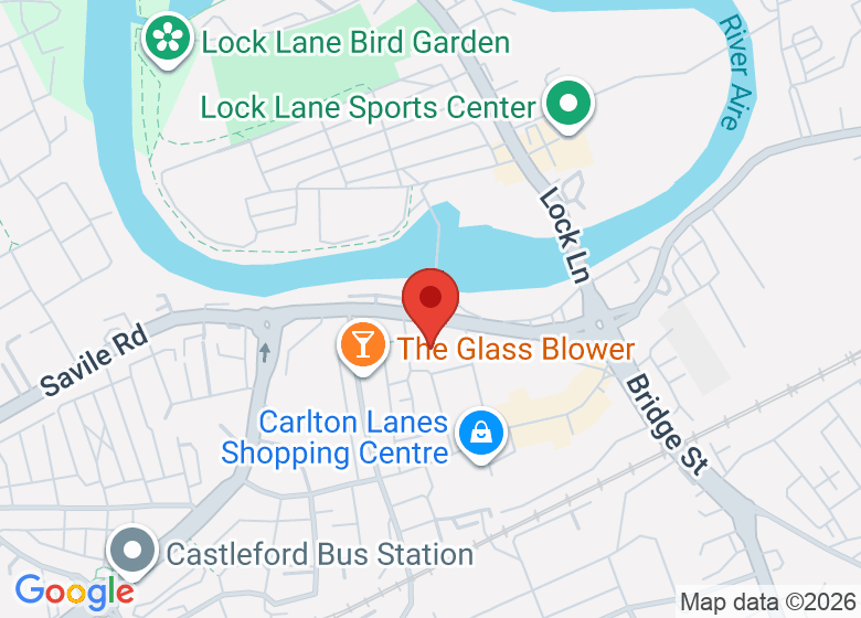 Map showing location of Wesley Street Car Park