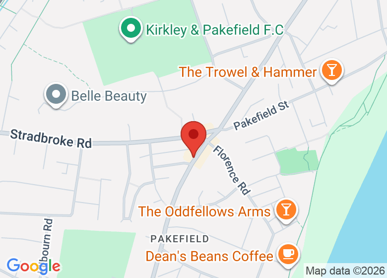 Map showing location of NuGlow UK Wellness and Aesthetics