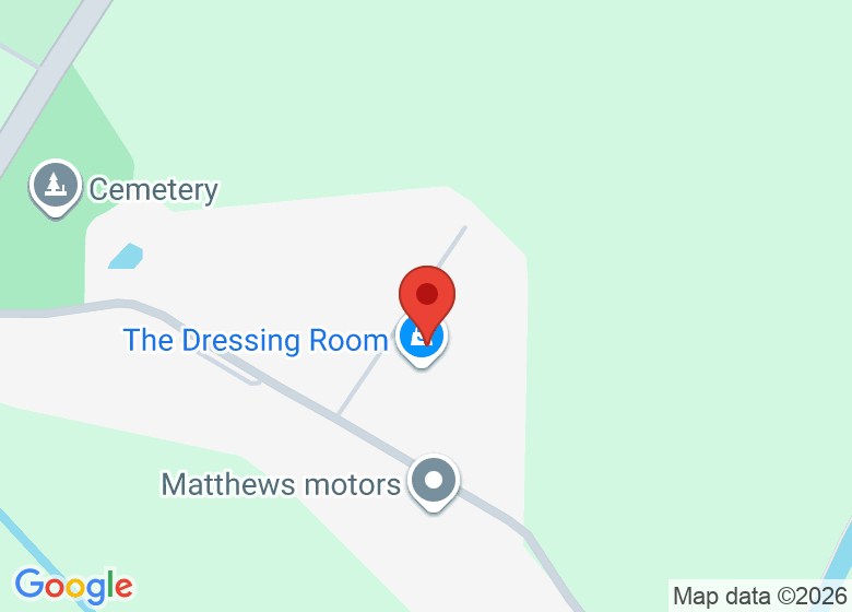 Map showing location of Orchard House