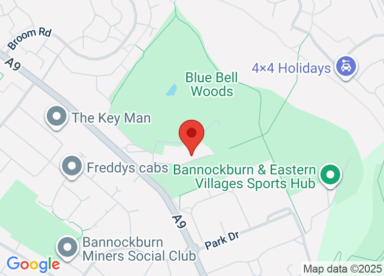 Map showing location of Bannockburn High School