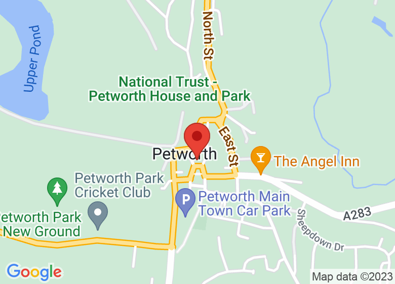 Map showing location of The Fitness Hub - Petworth