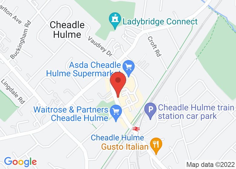 Map showing event location