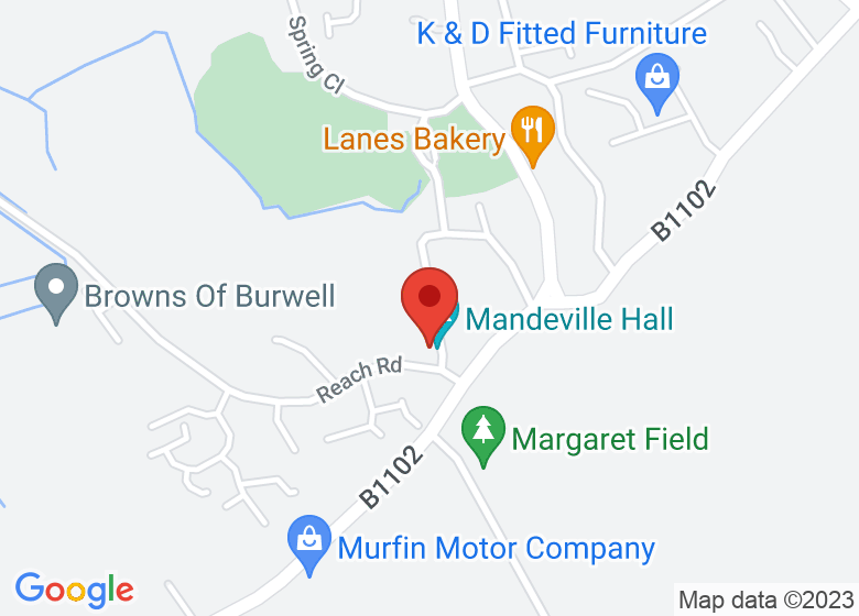 Map showing location of Mandeville Hall (Room 3)
