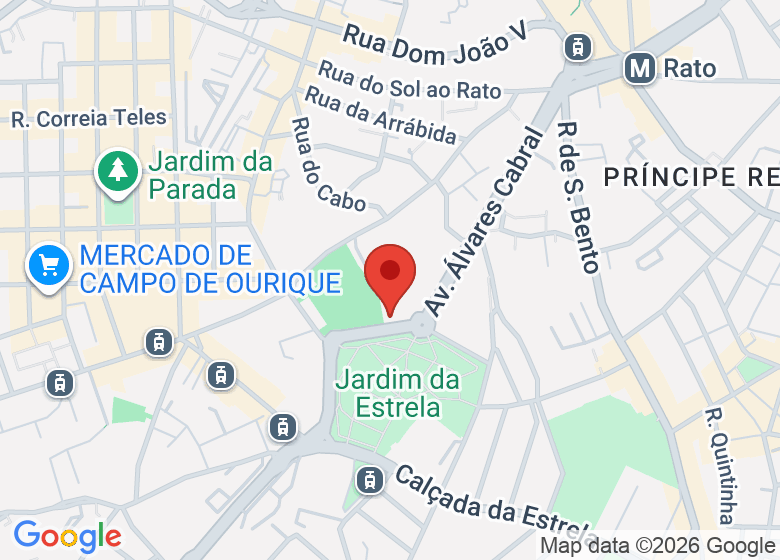 Map showing location of Pedro Nunes