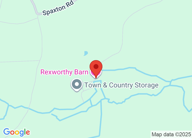 Map showing location of Rexworthy Farm