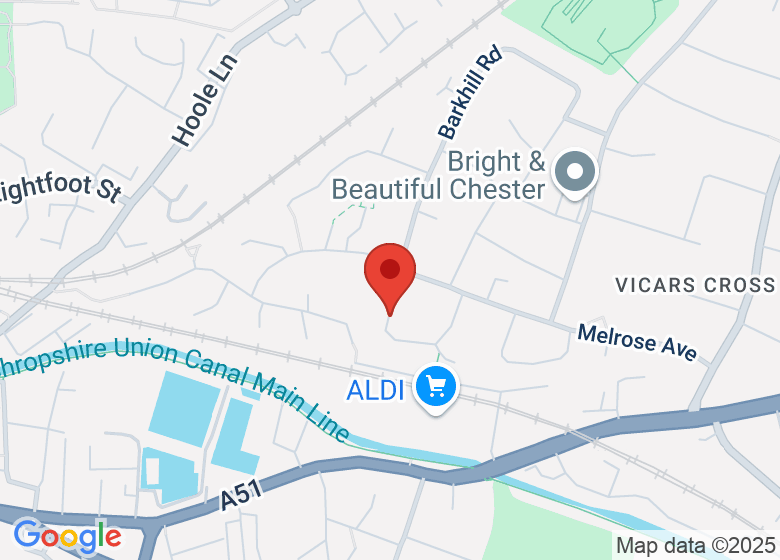 Map showing location of Diva Fitness