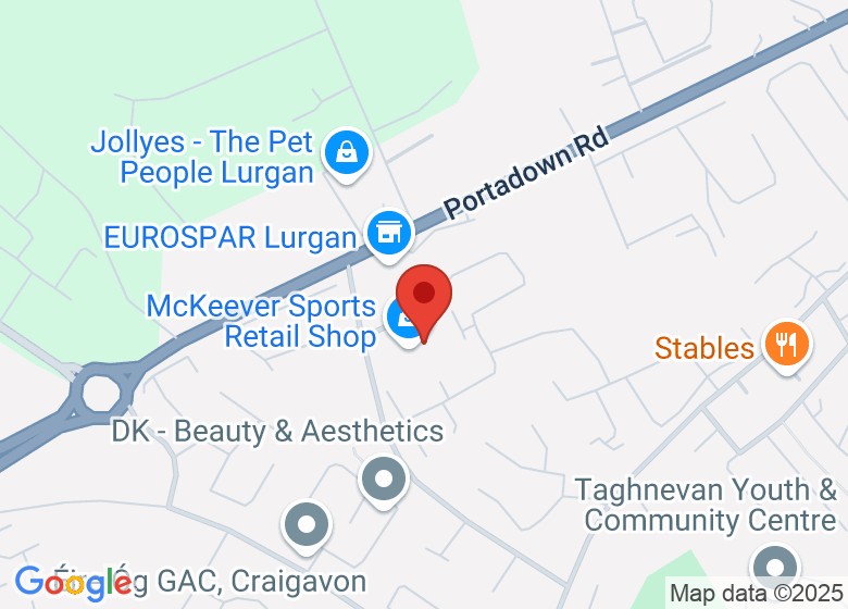 Map showing location of The Finer Details