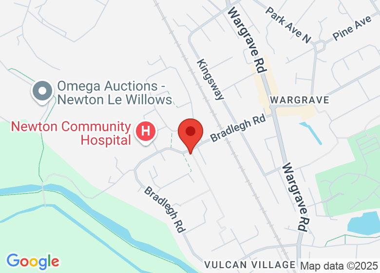 Map showing location of Wargrave C Of East Primary School