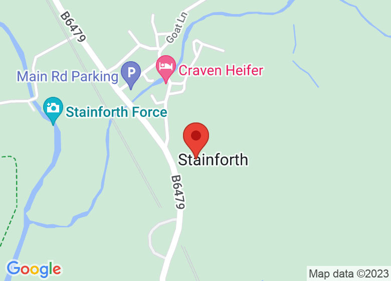 Map showing event location
