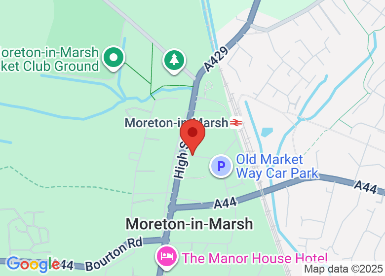 Map showing location of WI Hall (Across the road from Grouch)