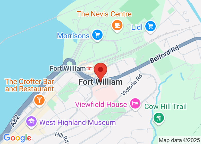 Map showing event location